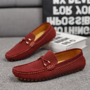 Flynn Sutherland | Suede Slip-On Loafers For Men