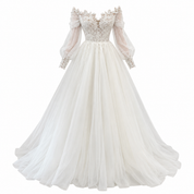 Matilda Faulkner | Long Sleeve Wedding Dress For Women