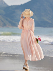 Ashleigh Reid | Lightweight Summer Maxi Races Dress For Women
