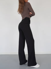 Alessia Romano | High Waisted Wide Leg Pants For Women