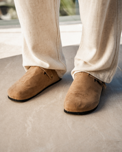 Matteo Bellini | Suede Clog Sandals with Everyday Comfort For Men