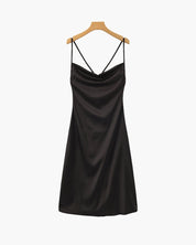 Camille Dupont | Satin Slip Dress with Effortless Parisian Elegance For Women