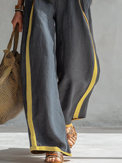 Ivy Blackwell | Cotton Linen Two-Piece Set For Women