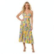 Amelia Sheppard | Pleated Floral Summer Dress For Women