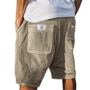 Callan Ridgeway | Corduroy Multi-Pocket Shorts For Men