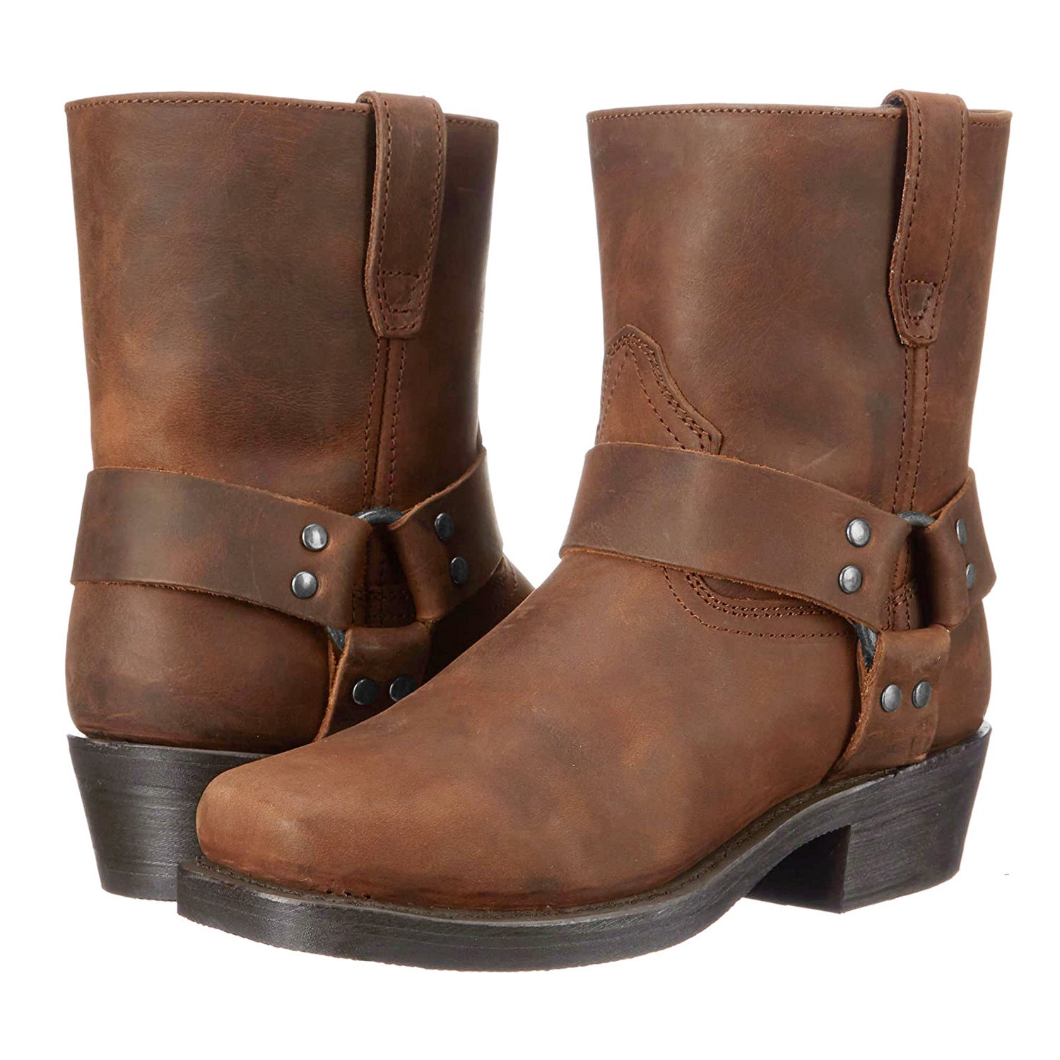 Samuel Reid | Leather Harness Boots For Men