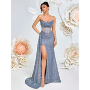 Isabelle Turner | Sequin Formal Maxi Dress For Women