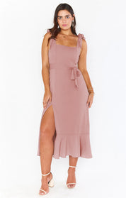 Phoebe Turner | Square Neck Midi Dress For Women