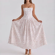 Phoebe Hughes | Floral Print Maxi Dress For Women