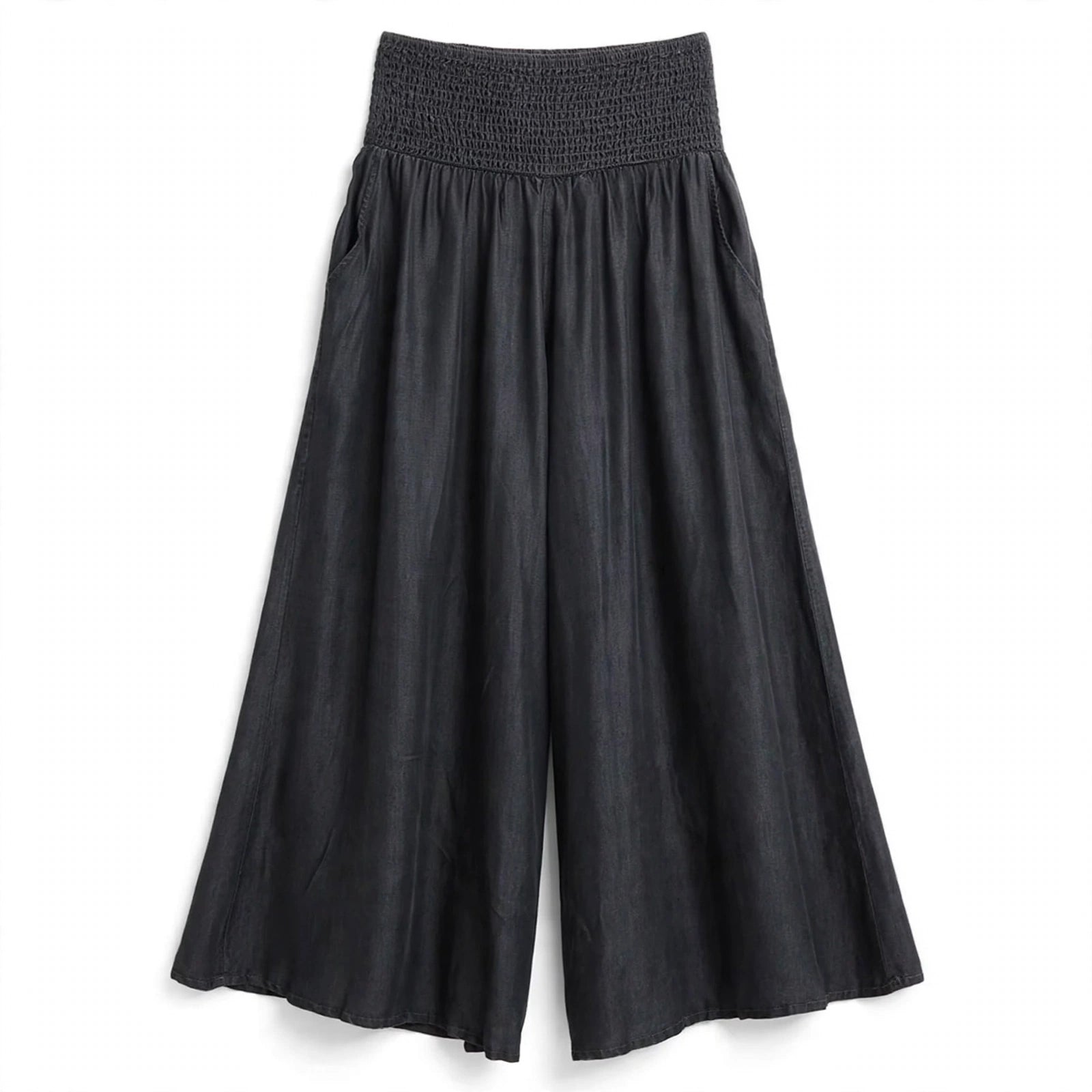 Beatrice Lonsdale | Linen Maxi Skirt With Elastic Waist For Women