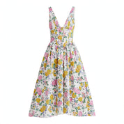 Matilda Renshaw | Floral V-Neck Summer Dress For Women
