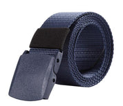 Metal-Free Nylon Belt - Navy Blue
