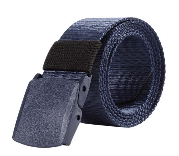 Metal-Free Nylon Belt - Navy Blue
