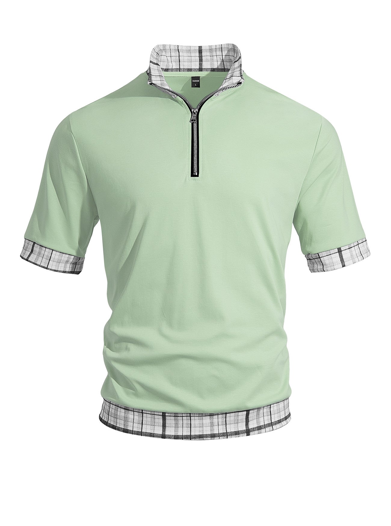 Benjamin Foster | Half-Zip Polo Shirt For Men