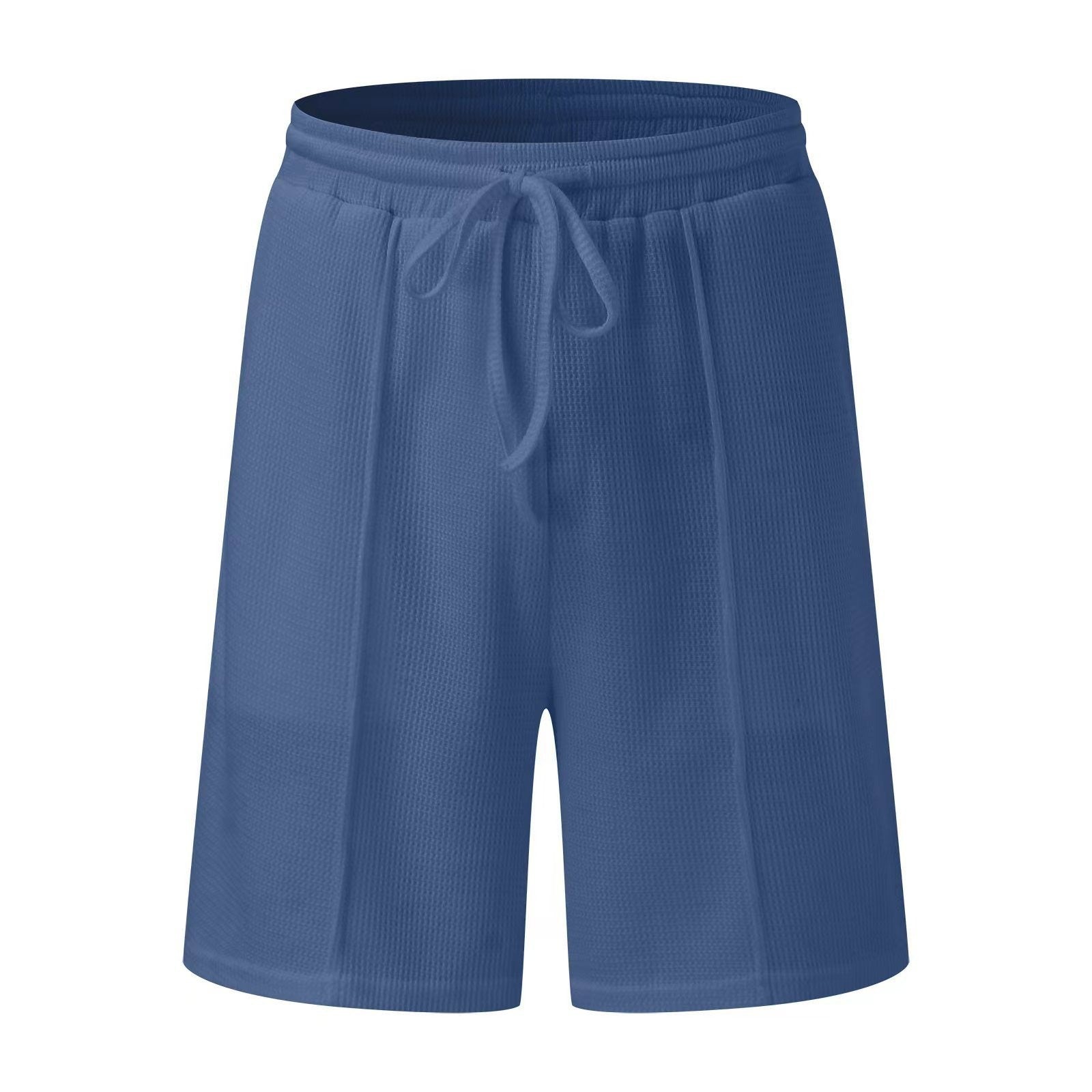 Grady Thornton | Waffle Knit Polo Shirt & Shorts Set For Men