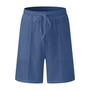 Grady Thornton | Waffle Knit Polo Shirt & Shorts Set For Men