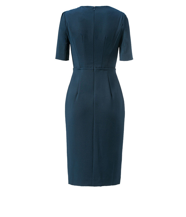 Sienna Sullivan | V-Neck Midi Dress For Women
