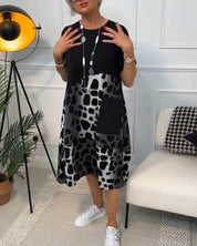 Lauren Sanders | Flowing Print Midi Dress For Women