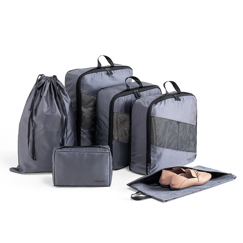 Compression Packing Cubes 6-Piece Kit - Grey