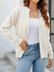 Isabella Moreau | Minimalist Open Front Cardigan For Women