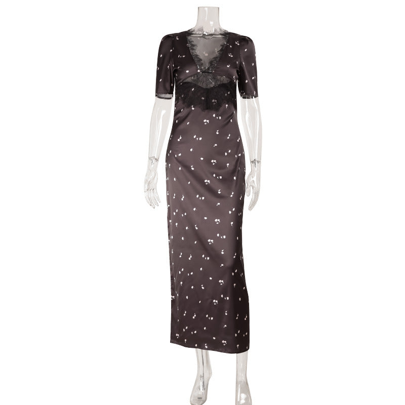 Charlotte Evans | Lace Trim Maxi Dress For Women
