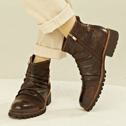 Marcus Bailey | Leather High-Top Boots For Men