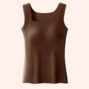 Olivia Young | Style & Comfort Tank Top with Integrated Bra For Women