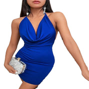 Ivy Sullivan | Backless Halter Cocktail Dress For Women