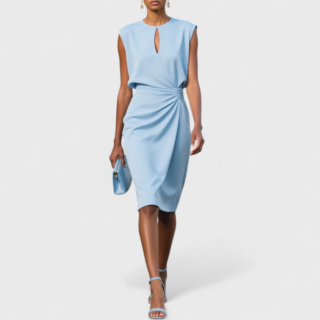 Élise Moreau | Elegant Sculpted Dress with Timeless Flow For Women