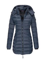 Camille Laurent | Quilted Winter Puffer Coat For Women