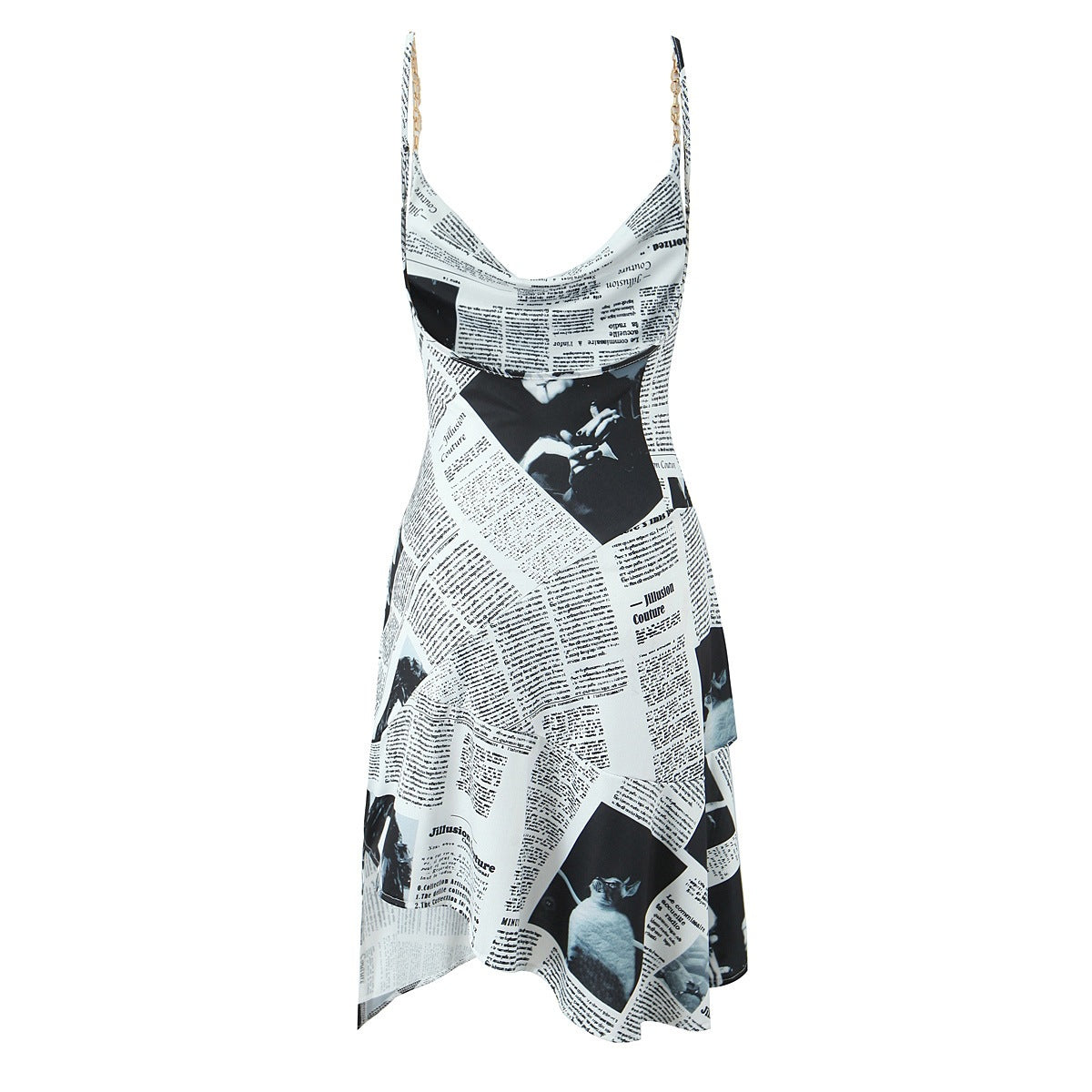 Niamh Bellamy | Strapless Asymmetric Mini Dress For Women