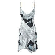 Niamh Bellamy | Strapless Asymmetric Mini Dress For Women