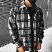 Renato Oakbrook | Checked Flap Pocket Overshirt For Men