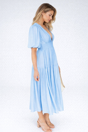 Amelia Sinclair | Flowing Midi Dress For Women