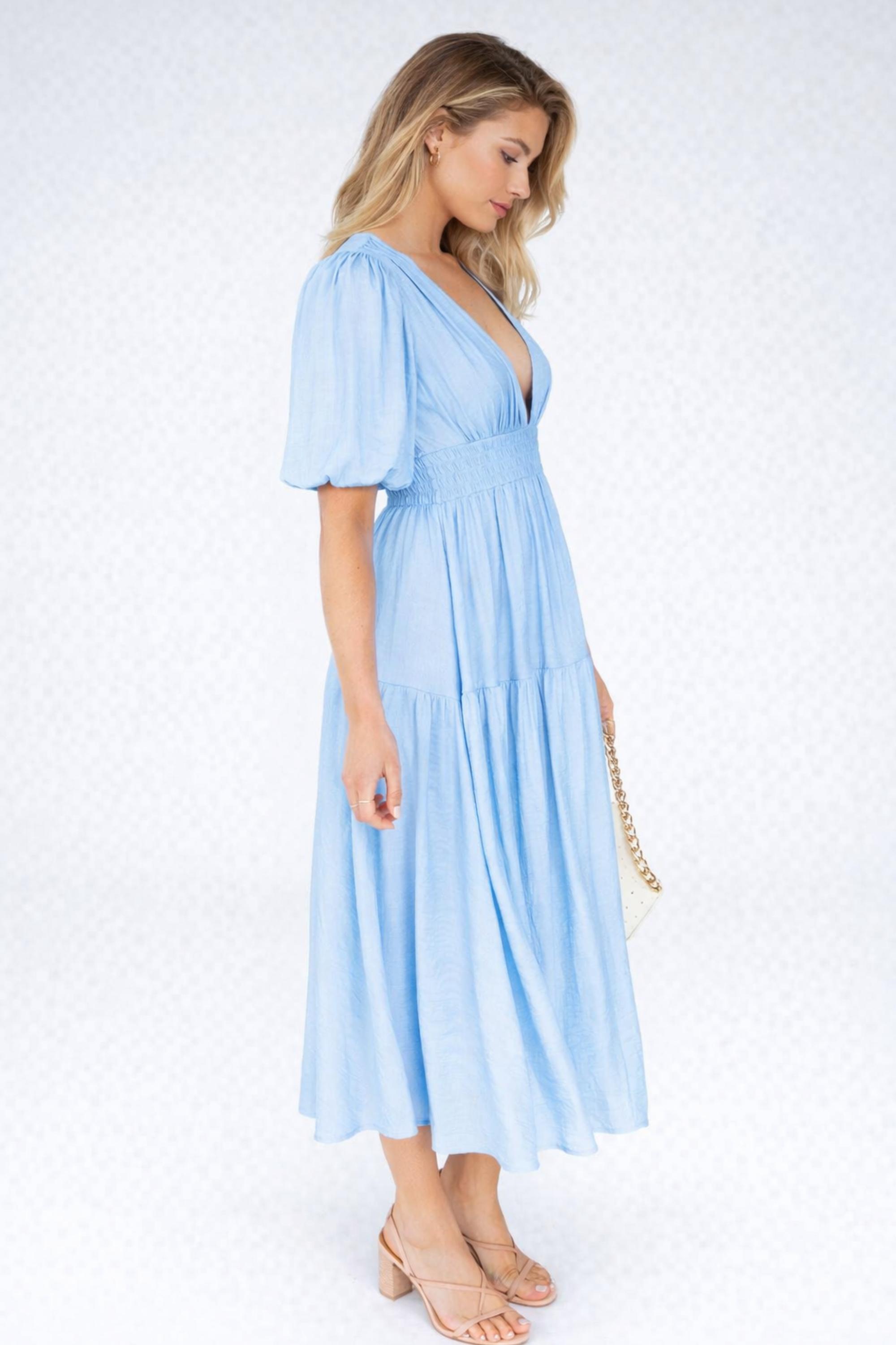 Amelia Sinclair | Flowing Midi Dress For Women