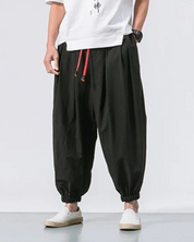 Miles Hawthorne | Loose Fit Cropped Pants For Men