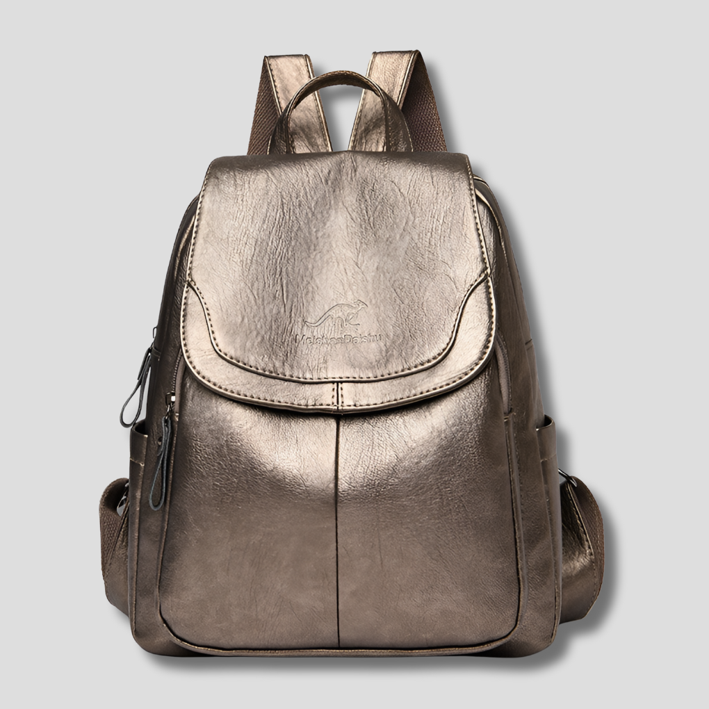 Luca Moretti | Minimalist Leather Backpack For Women
