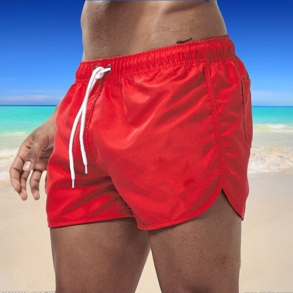 Fausto Corcombe | Black Quick-Dry Swim Shorts For Men