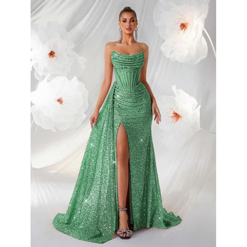 Isabelle Turner | Sequin Formal Maxi Dress For Women