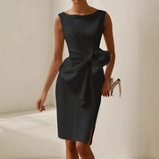 Cordelia Ashworth | Bow Detail Midi Sheath Dress For Women
