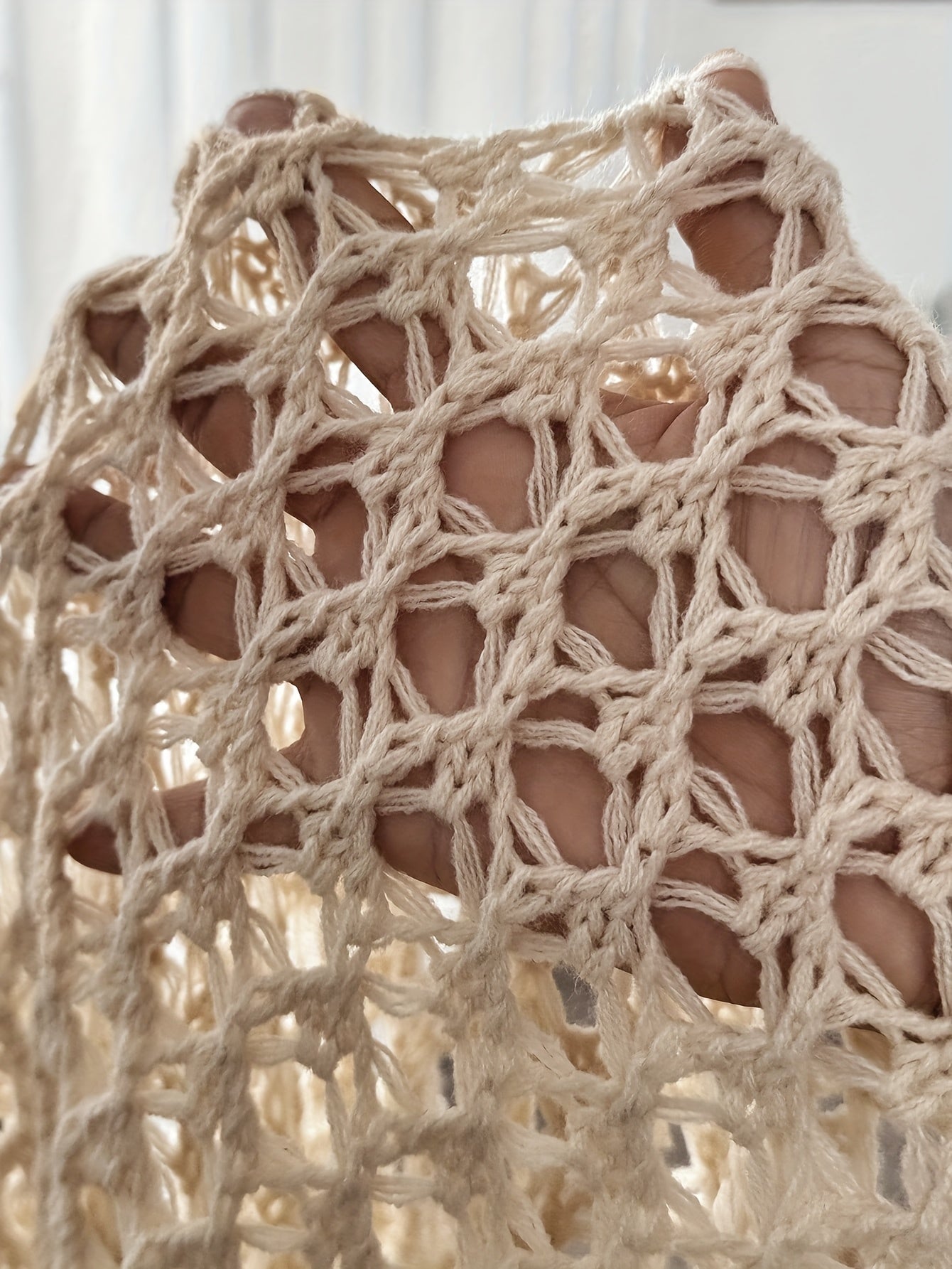 Ivy Thornton | Open Knit Cardigan With Drape Detail For Women