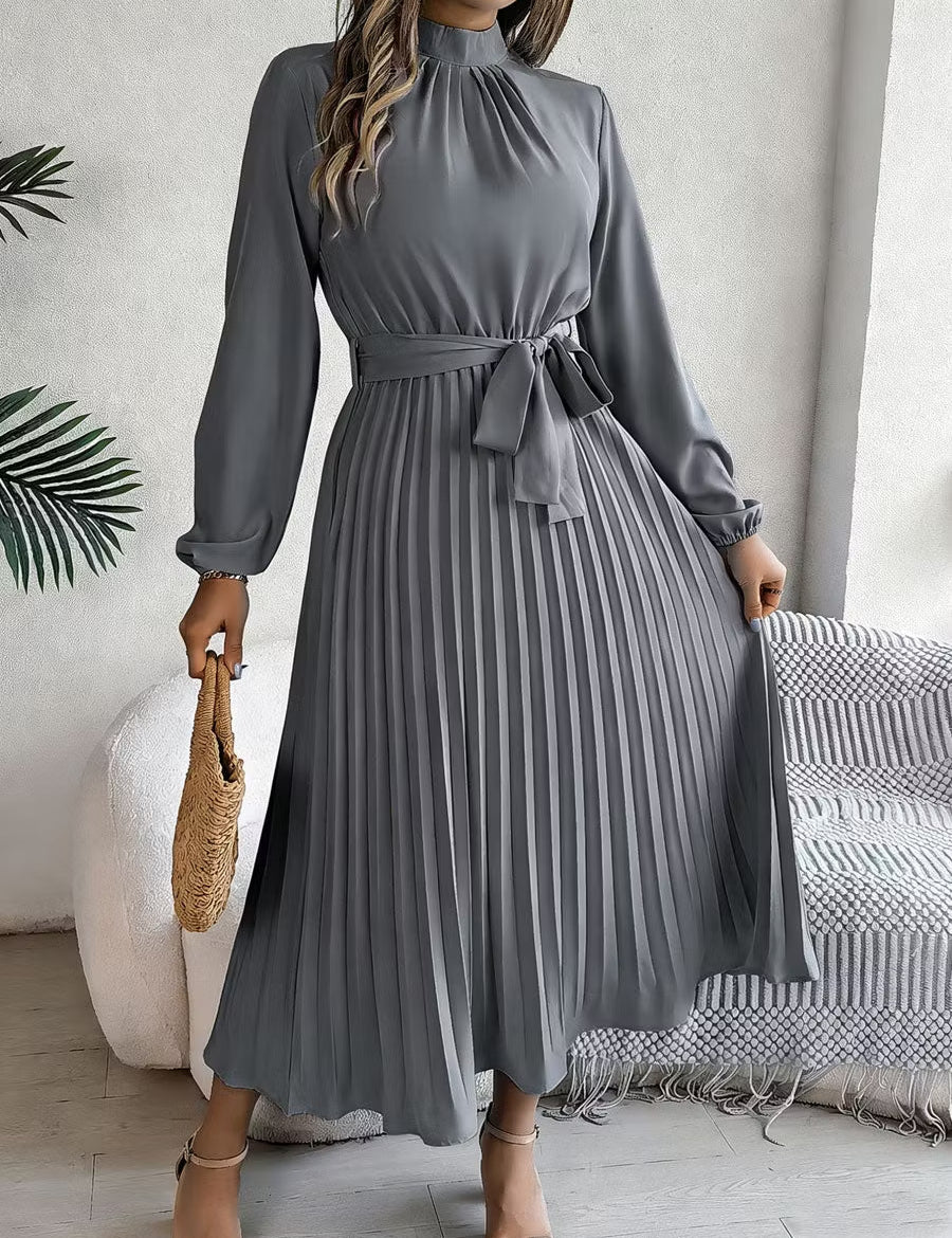 Lauren Ryan | Pleated Midi Dress For Women