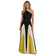 Eve Sutherland | One-Shoulder Pleated Maxi Dress For Women
