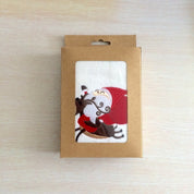 Merry Table | Red Holly Bow Christmas Tea Towel Unisex