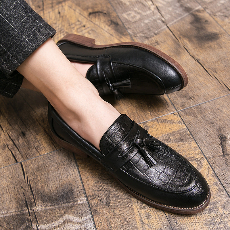 Ryan Mitchell | Tassel Loafer Leather Shoes For Men