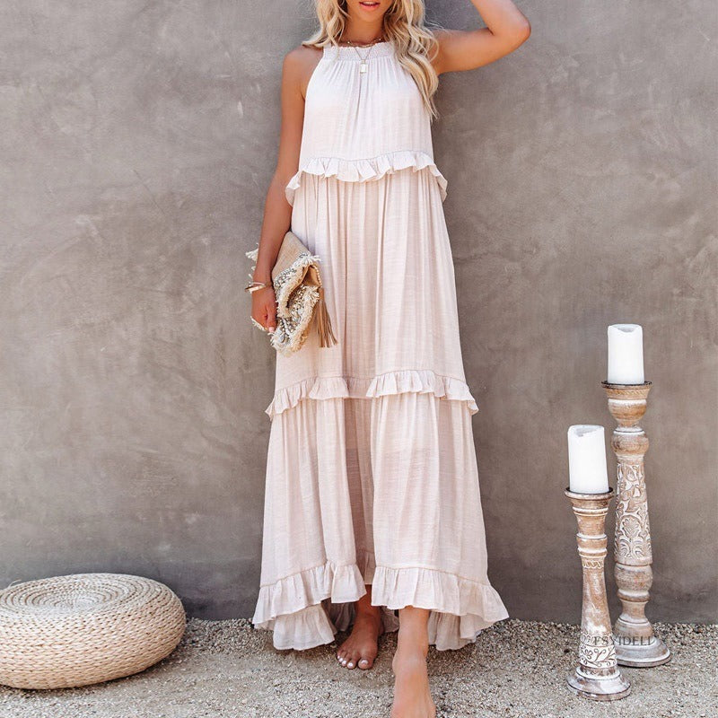 Amelia Turner | Tiered Ruffle Maxi Dress For Women