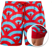 Cole Ferguson | Sports Print Swim Shorts For Men