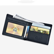 Cowhide Leather Card Wallet