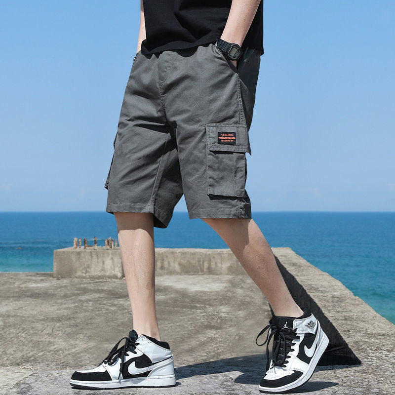 Grayson Pemberton | Cotton Cargo Workwear Shorts For Men