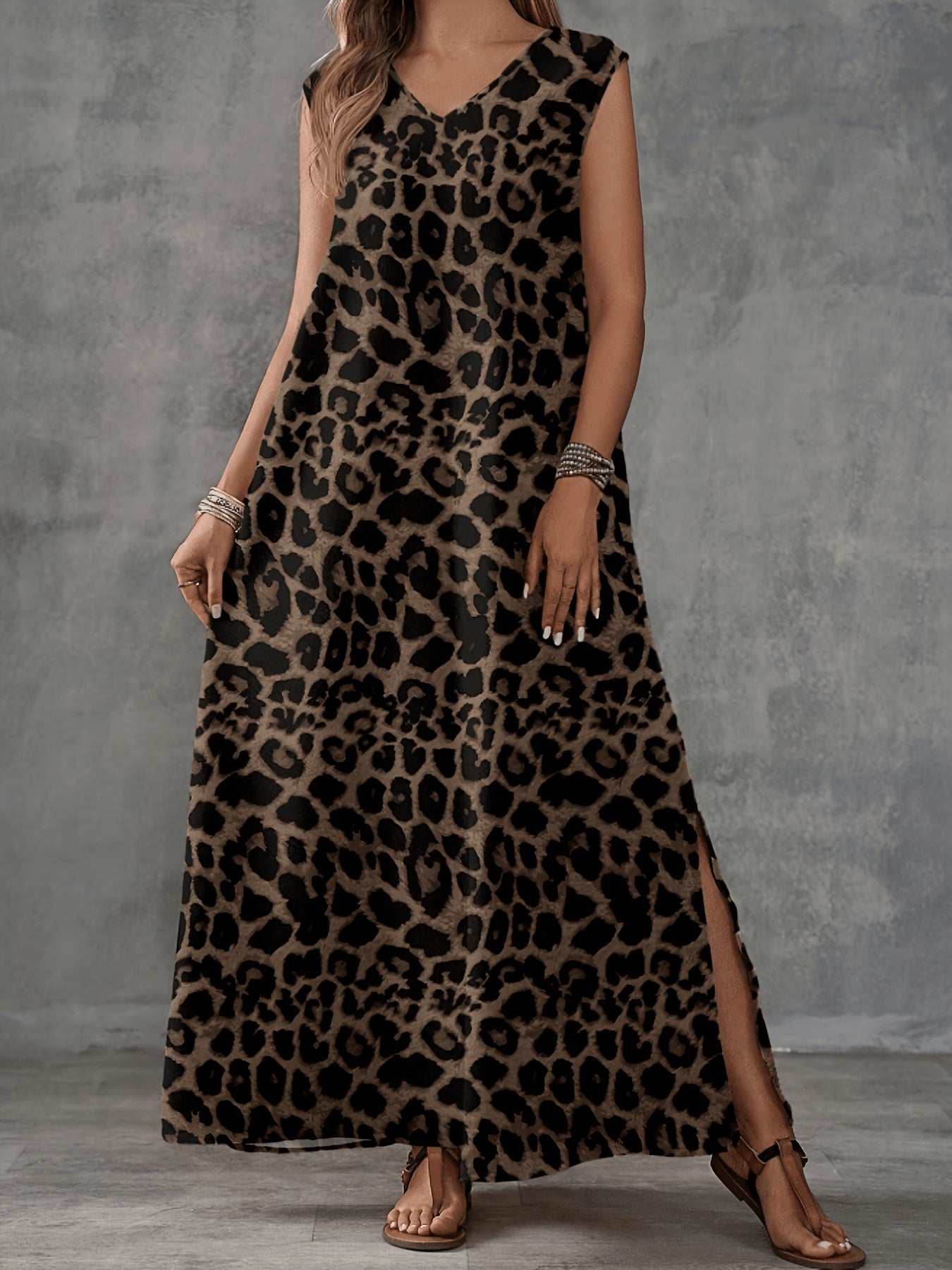 Maeve Sutherland | Vintage Print Maxi Dress For Women